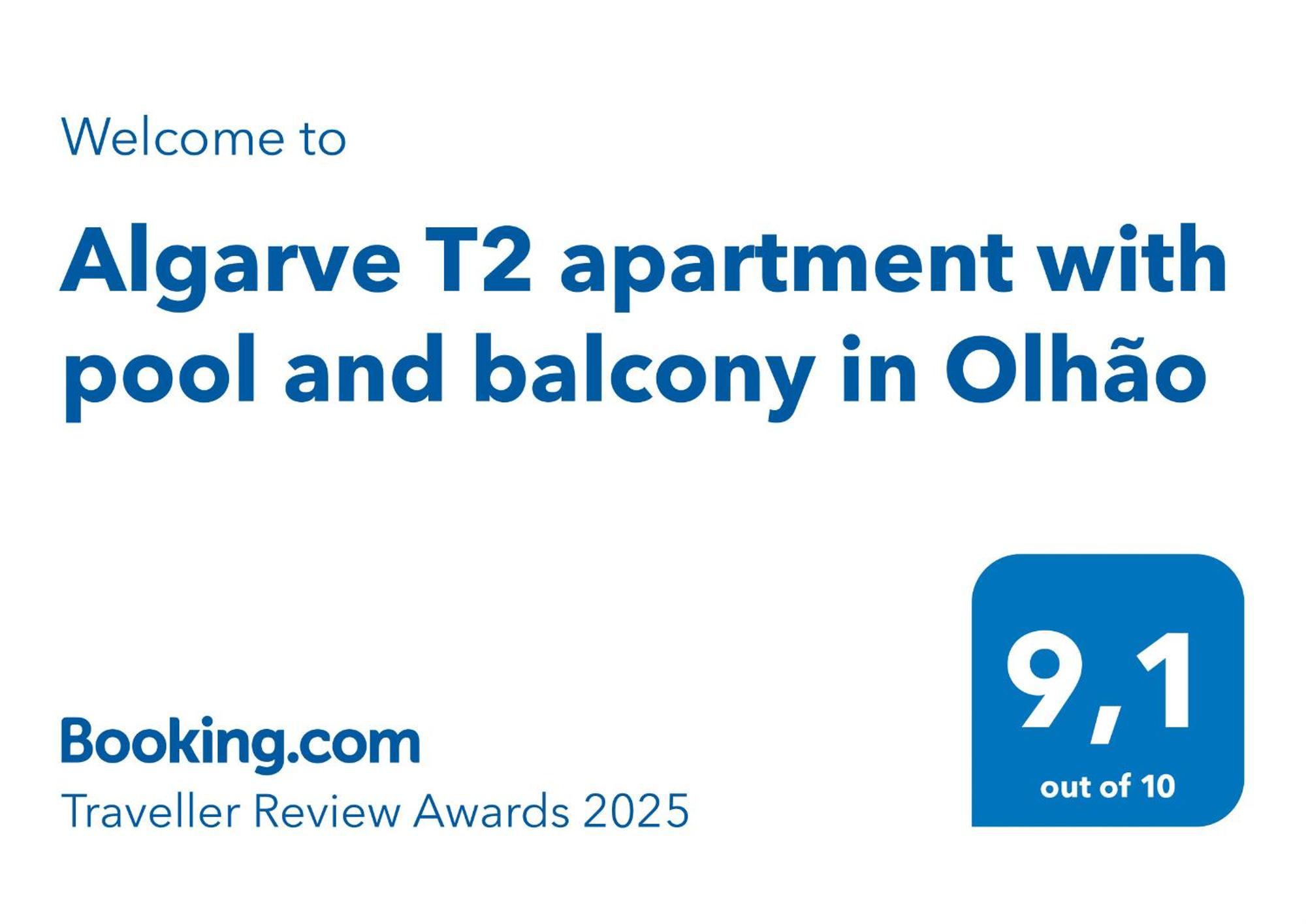 Algarve T2 With Pool And Balcony In Apartment *
